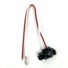 Truck-Lite Stop/Turn Plug, 16 Gauge Gpt Wire, Right Angle Pl-2, Stripped End/Ring Terminal, 11 In., Bulk 94992-3